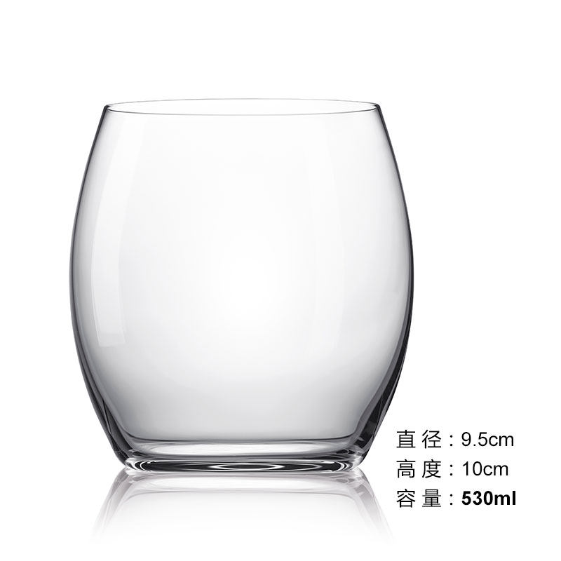 Rona洛娜水底酒璃p威士忌玻杯C洋酒杯 冷饮果汁杯家用平晶水杯g