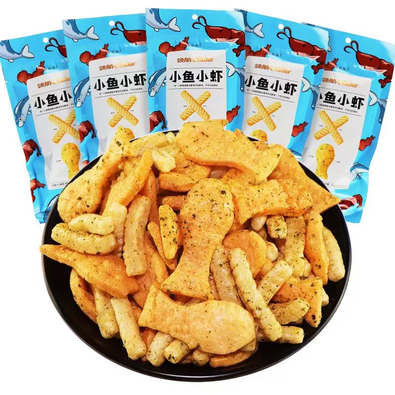 小鱼小虾虾条32g*6包大礼包