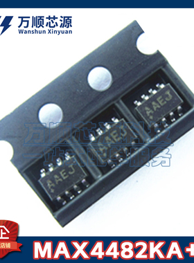 原装MAX4482AKA+T 丝印AAEJ MAX4482AKA SOT23-8 运算放大器