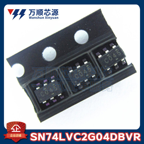 原装SN74LVC2G04DBVR 丝印C04* 74LVC2G04 SOT23-6 双反相器