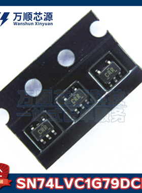 原装SN74LVC1G79DCKR 丝印CRR 74LVC1G79 SC70-5 逻辑触发器