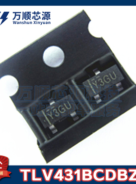 原装TLV431BCDBZR 丝印Y3GU TLV431BC SOT-23 电压基准芯片