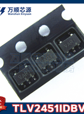 原装TLV2451IDBVR 丝印VARI TLV2451I SOT23-5 运算放大器IC