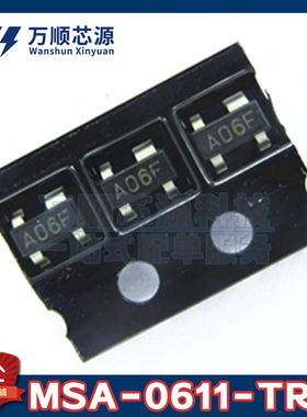原装MSA-0611-TR1G 丝印A06* MSA-0611 SOT-143 放大器芯片