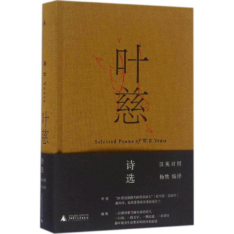 【正版书籍】 叶慈诗选 作者：[爱尔兰]叶慈,编译者：杨牧 广西师范大学出版社