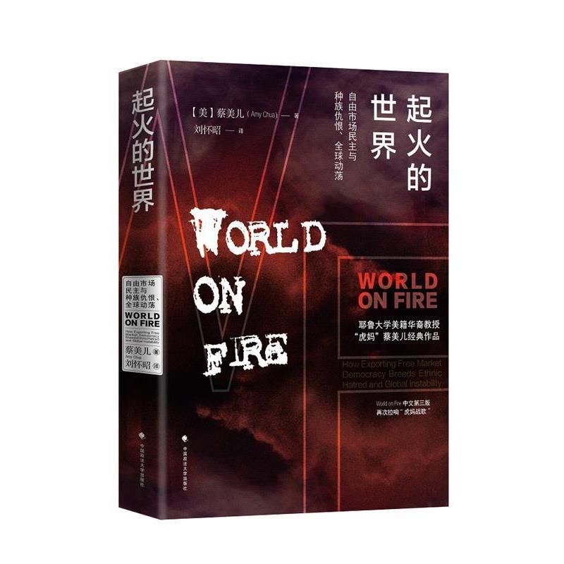 【正版书籍】 起火的世界:自由市场民主与种族仇恨、动荡 [美]蔡美儿 中国政法大学出版社