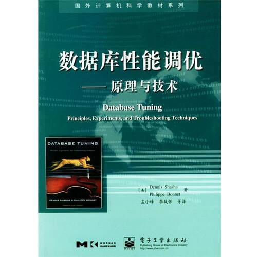 【正版书籍】 数据库性能调优:原理与技术 (美)沙沙等 著,孟小峰等 译 电子工业出版社