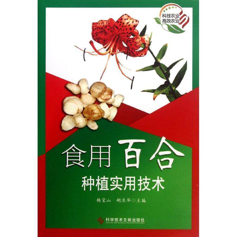 【正版书籍】 食用百合种植实用技术 杨宝山,胡庆华　主编 科技文献出版社
