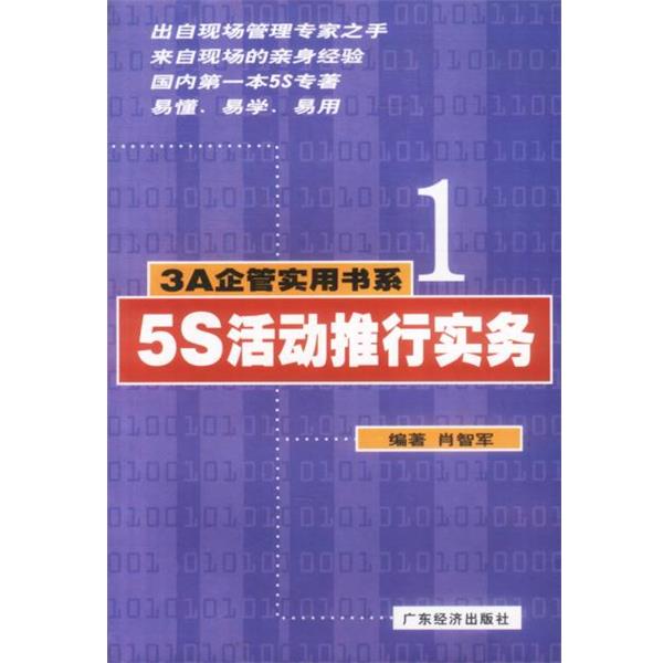 【正版书籍】 3A企管实用书系:5S活动推行实务 肖智军 著 广东经济出版社