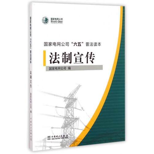 【正版书籍】 国家电网公司“六五”普法读本:法制宣传 国家电网公司 编 中国电力出版社