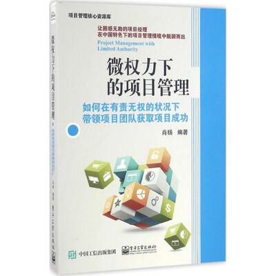 【正版书籍】 微权力下的项目管理-如何在有责 肖杨　编著 电子工业出版社