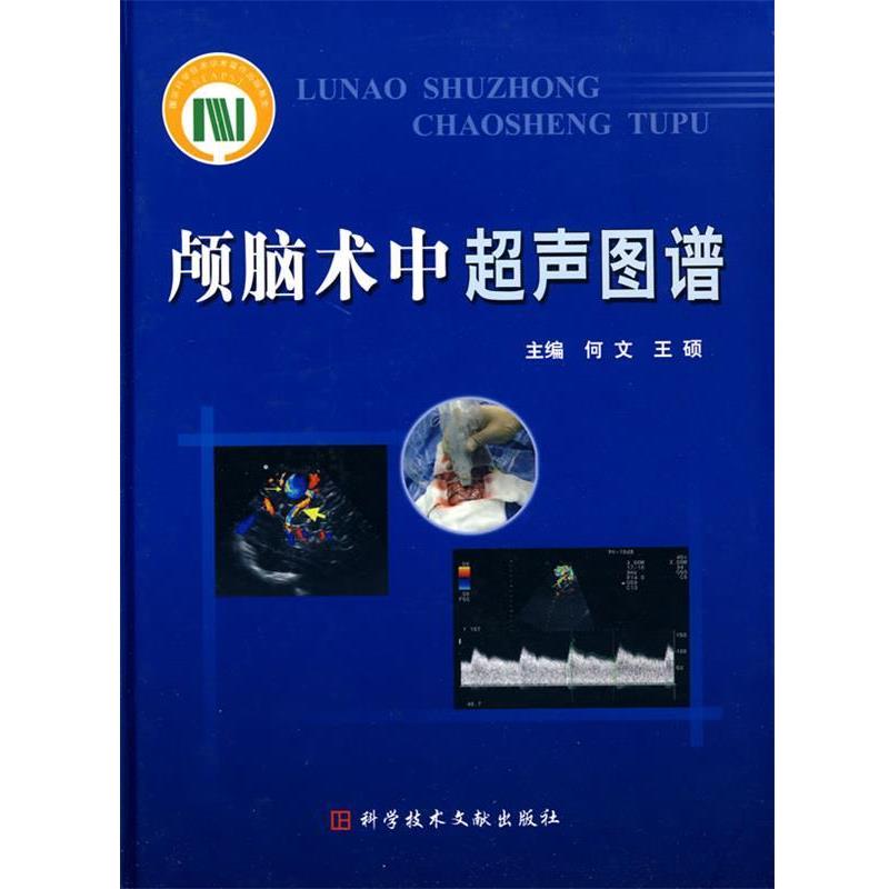 【正版书籍】 颅脑术中超声图谱 何文,王硕 主编 科技文献出版社