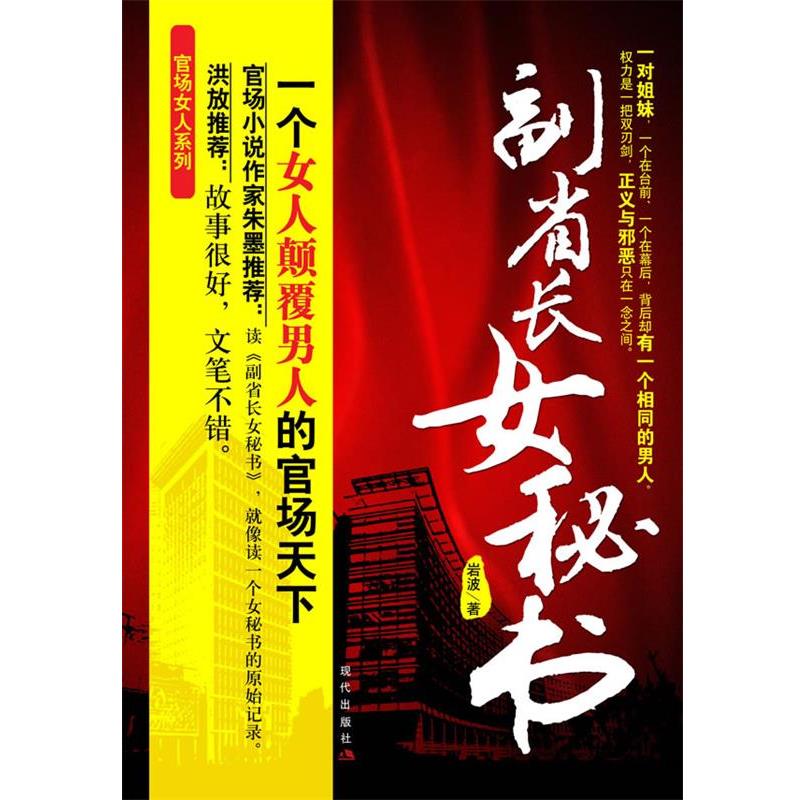 【正版书籍】 副省长女秘书--一个女人颠覆男人的官场天下 岩波　著 珠海出版社