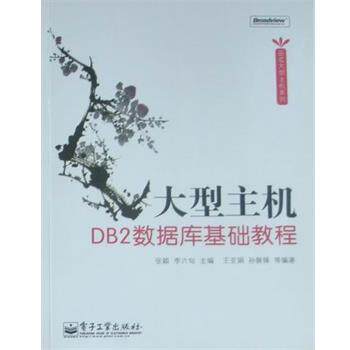 【正版书籍】 主机DB2数据库基础教程 张颖,李六旬主编,王亚娟等 编 电子工业出版社