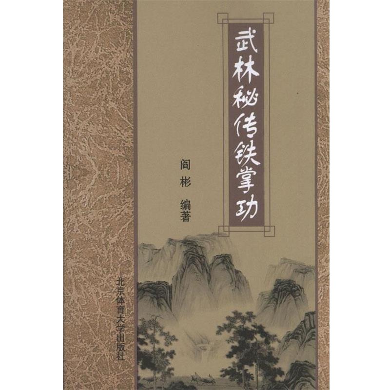 【正版书籍】 武林秘传铁掌功 阎彬 编著 北京体育大学出版社