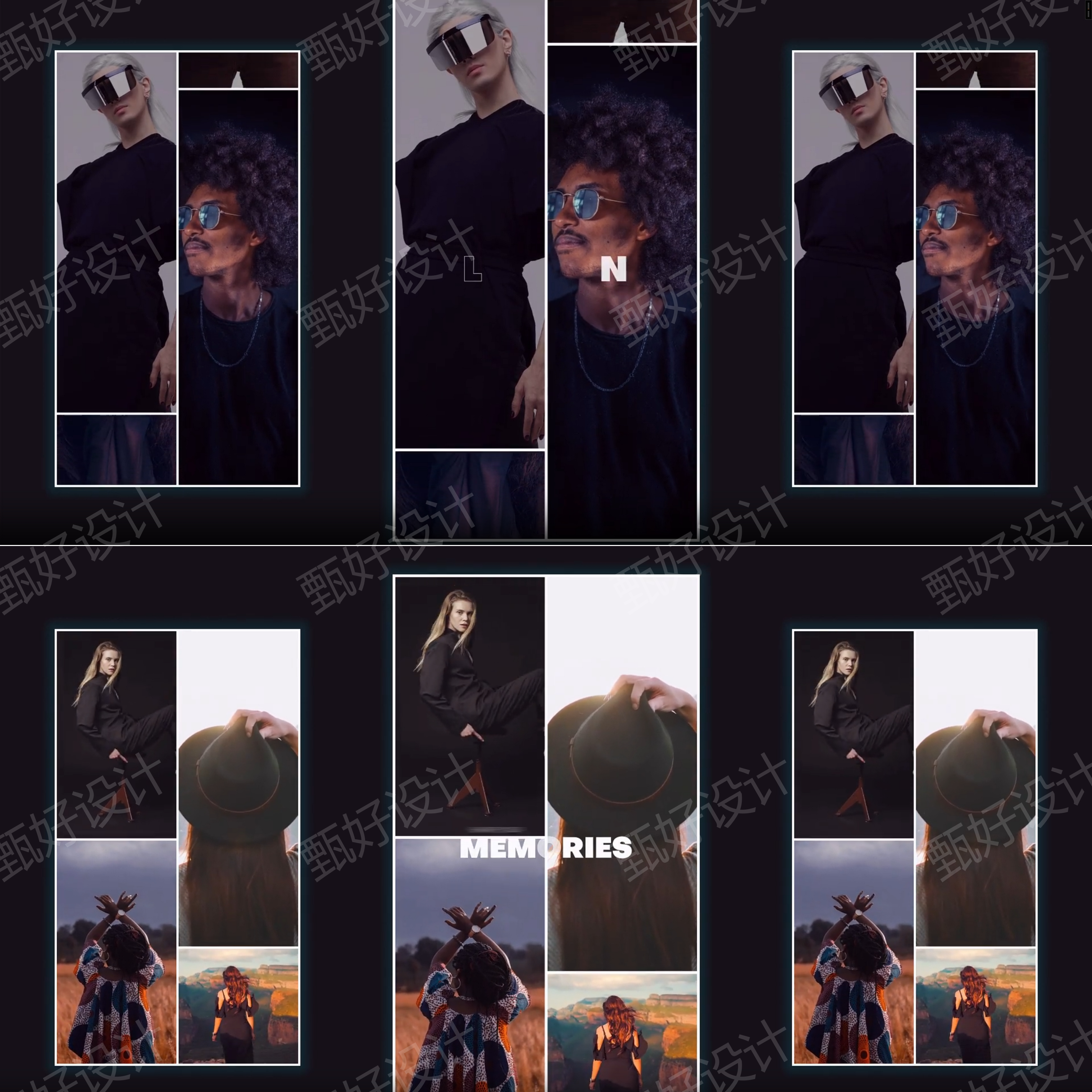 pr视频剪模板辑品牌推广服装艺术设计轮播商业投资动画动态素材7