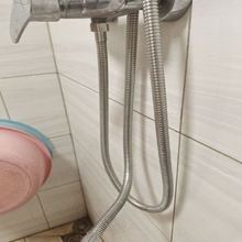 软管水管不锈钢花洒喷头冷热加长通用热水器淋浴编织家用波纹管