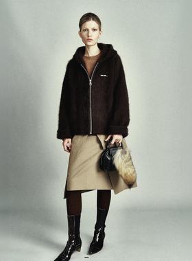 RedRef 羊绒拉毛开衫卫衣外套