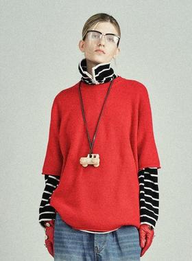 RedRef 纯羊毛三色短袖T