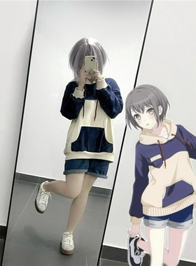 现货高松灯外套cosmygo衣服cos服bangdream卫衣日常服cosplay