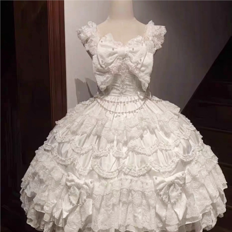 昭和doll古早风lolita洋装常规款吊带jsk花嫁款生日礼裙lo娘裙,模玩/动漫/周边/娃圈三坑/桌游,lolita洛丽塔/软妹装/洋装,淘宝优惠券,粉丝福利购,淘宝优惠卷