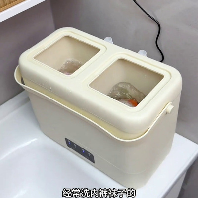 内衣裤洗衣机专用大容量半自动蓝光波轮洗衣机婴儿懒人小型便携式