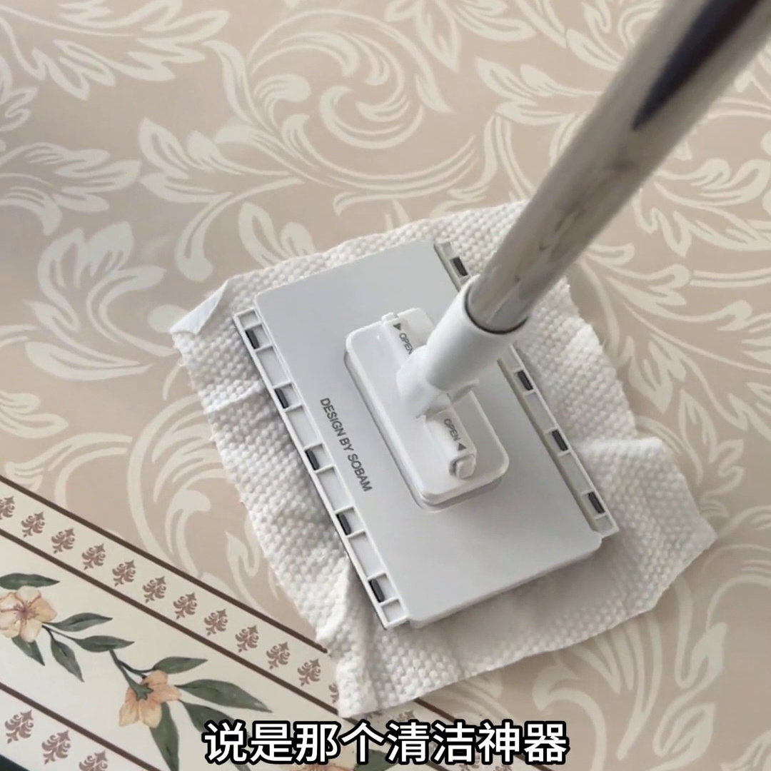 洗脸巾拖把免手洗懒人拖地干湿两用大号拖把家用夹布拖把新款