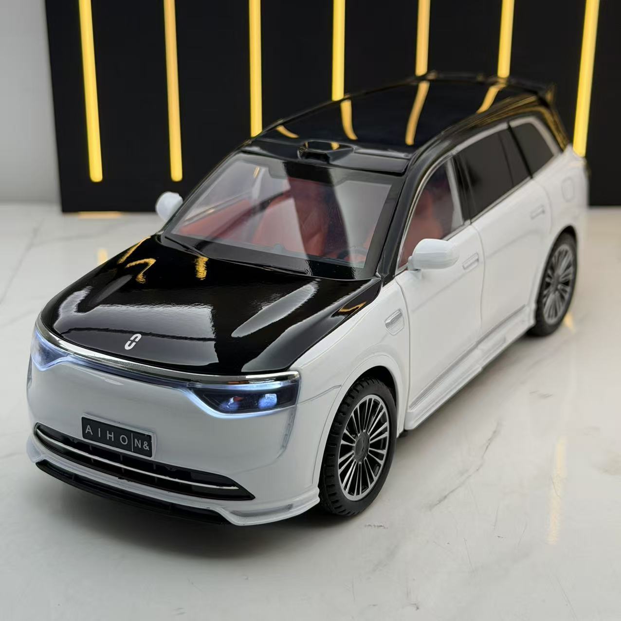 问界M8合金新能源汽车模型玩具车