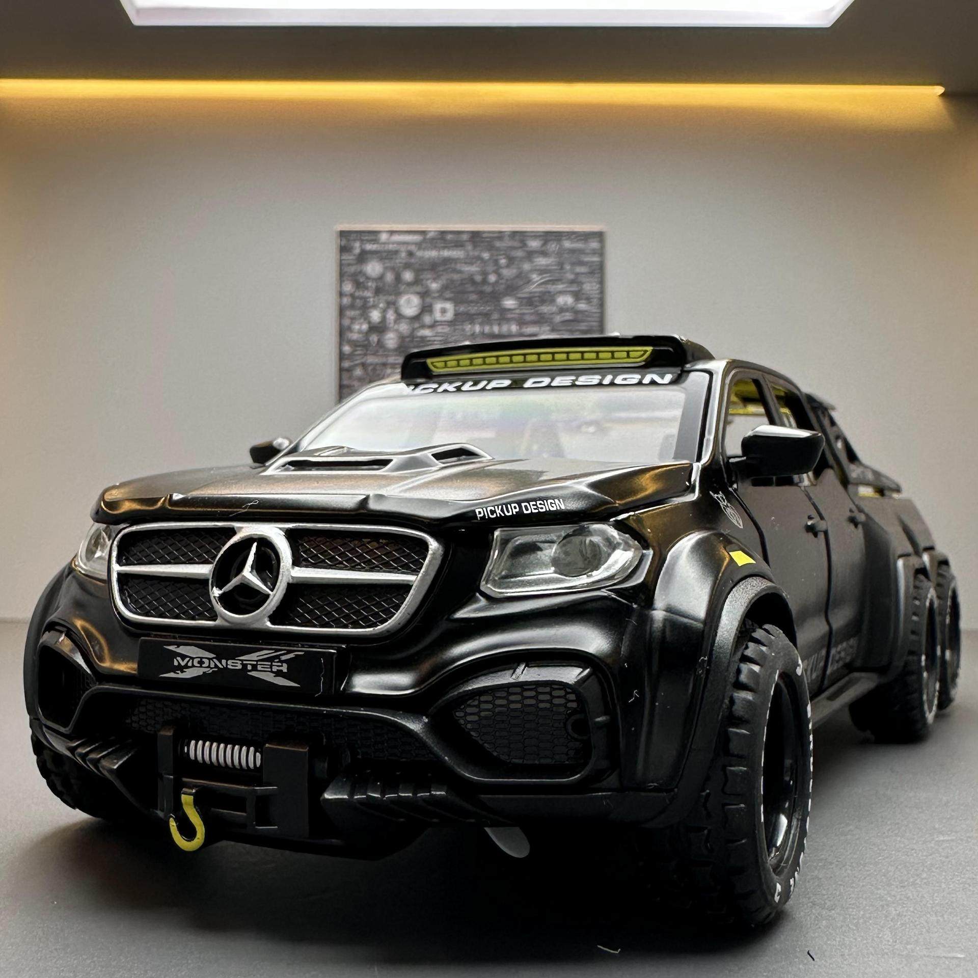 【奔驰X-Class 6X6】合金汽车模型 车载收藏摆件 豪车户外越野车
