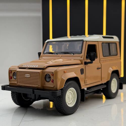 路虎经典卫士合金汽车模型玩具车