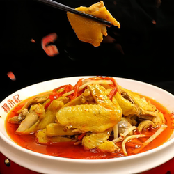 顺丰发货湖南永州东安鸡芦洪市特产加热即食酸辣开胃真空整只