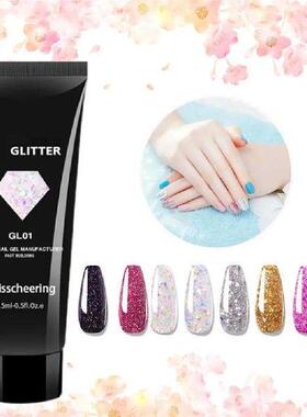 Nail Extension Gel Set Polish Kit Manicure Tools Beginners