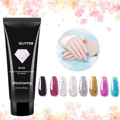 Nail Extension Gel Set Polish Kit Manicure Tools Beginners