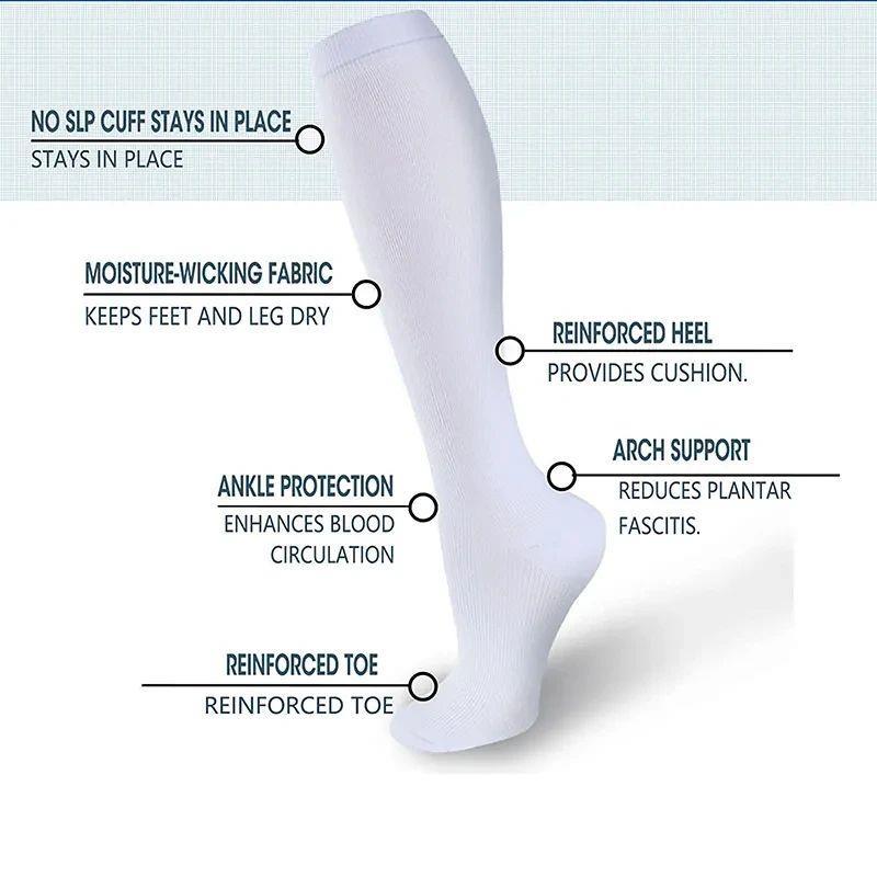 Compression Socks For Men Women Promote Blood Circulation Ti