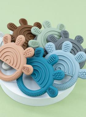 New BPA Free Silicone Molar Chewing Toys Infant Baby Health