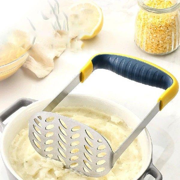 Stainless Steel Mashed Potato Masher Squeezed Potato Masher