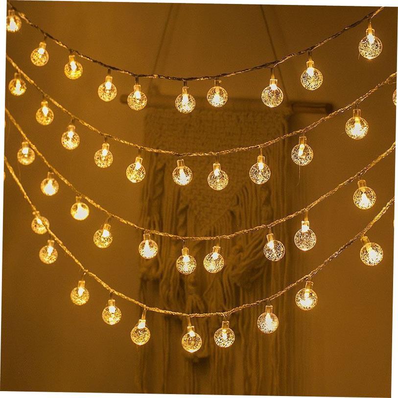 Outdoor decorative lights party led light string small bulb