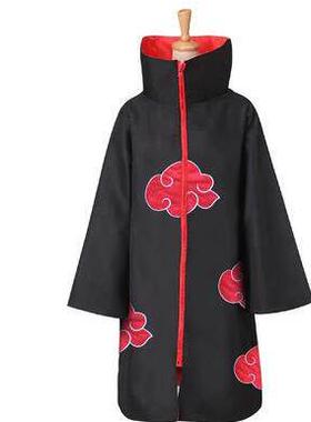 naruto uchiha itachi cosplay costume akatsuki ninja coat