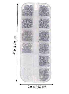 1100 Pcs/Box Glasses Screw Kit Watch Repair Sunglasses