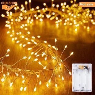 LED Firecracker String Lights Fairy Christmas Decorations