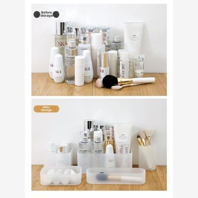 acrylic box make up clear cosmetic table transparent storage