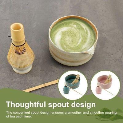 4Pcs Japanese Matcha Set Traditional Matcha Tea Set for Tea