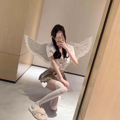 White stockings, pure desire for knee length socks, white