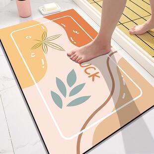 Hollow bathroom anti slip floor mat toilet carpet plastic