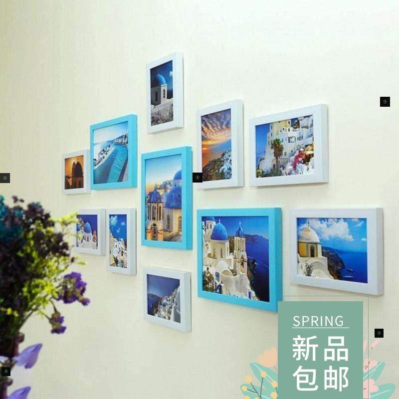 11pcs/Lot Wooden Multi Photo Frame Picture Frames Wall Hang