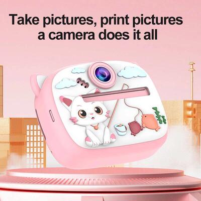 Children Digital Camera Instant Print for Kids Thermal Print