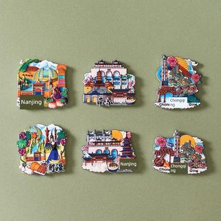 旅游城市冰箱贴磁性贴Tourist city refrigerator magnets