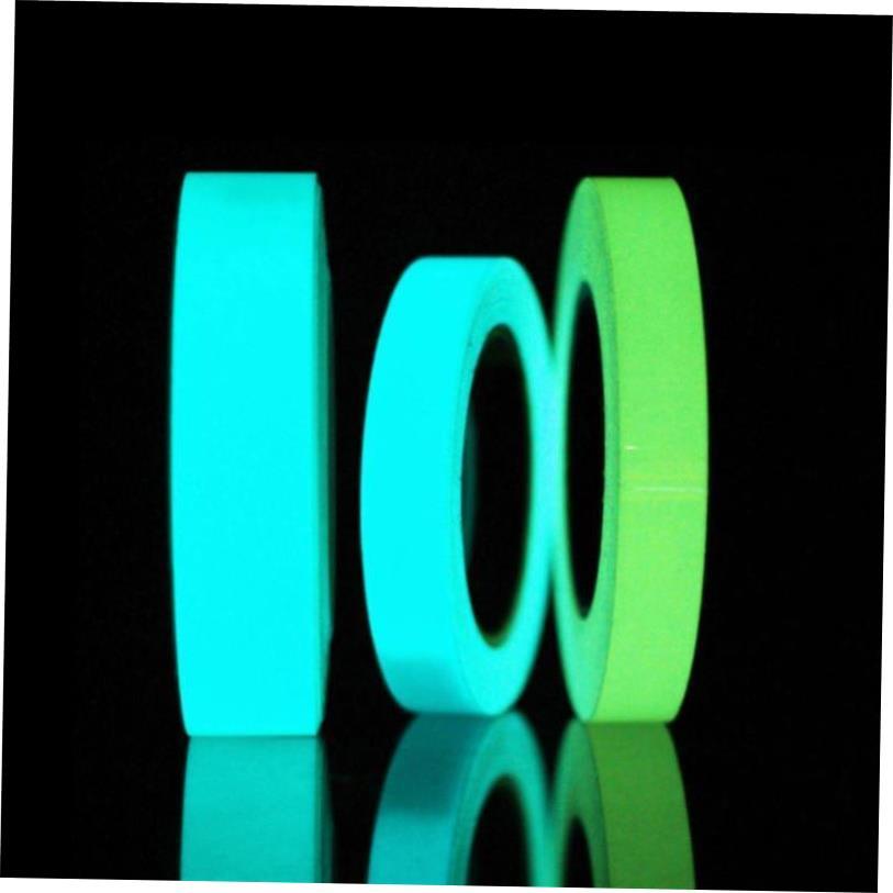 Green Luminous Tape Self Adhesive Glow In The Dark Stickers