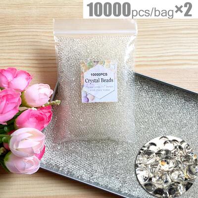 20000pcs/bag Crystal Soil Hydrogel Gel Polymer Water Beads