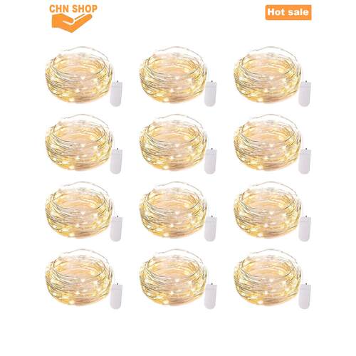 12Pack LED Fairy Lights,Christmas decorations String Lights